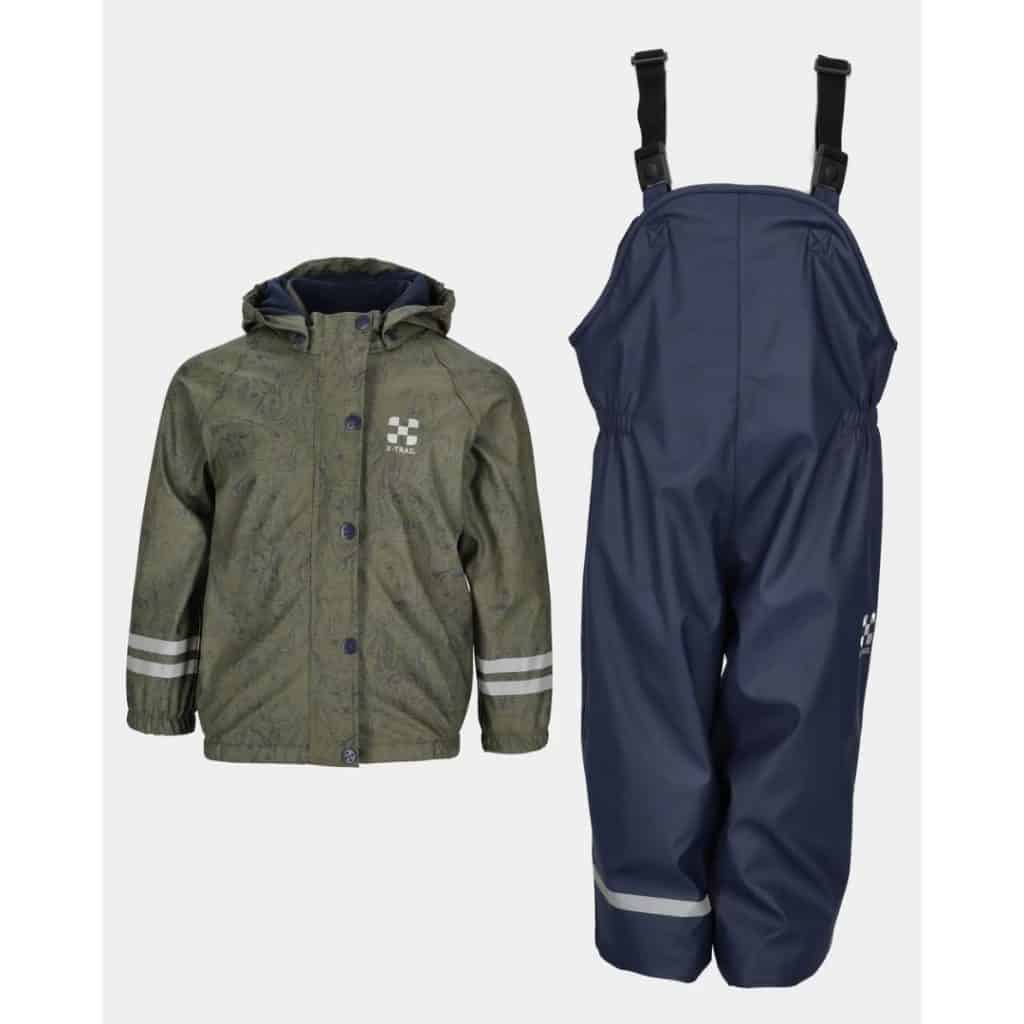 X-Trail PU Fleece Rain Set JR
