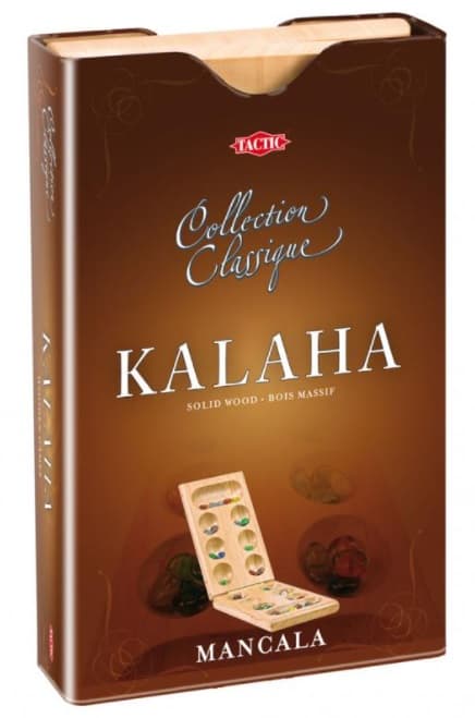 Kalaha Trä med glaskulor Tactic