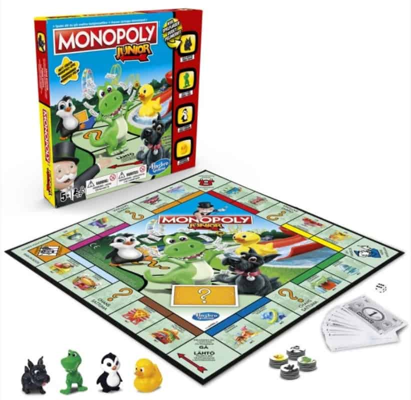 Monopol Junior Brädspel för barn