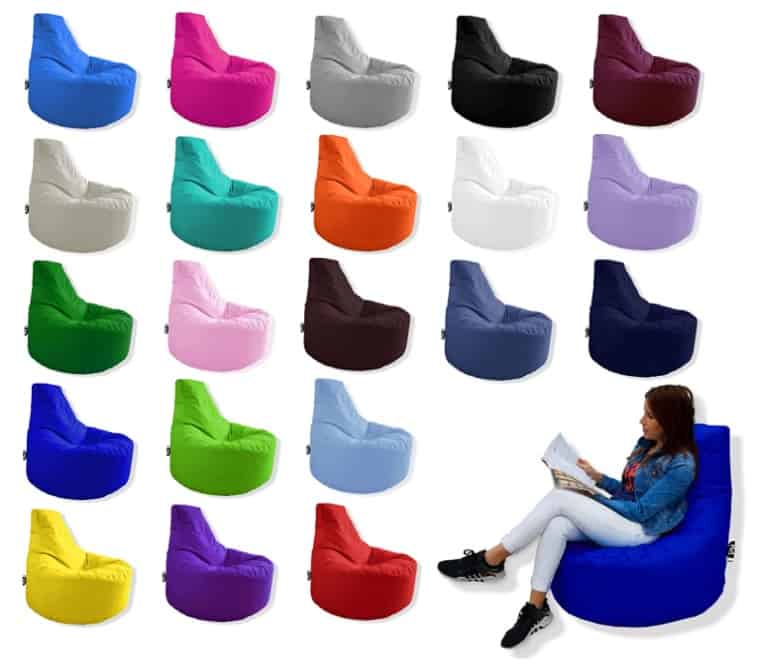 Patchhome 2-in-1 Saccosäck många olika färger