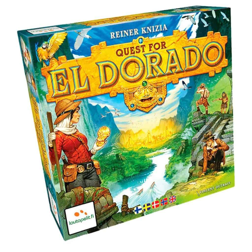 Quest for Eldorado brädspel