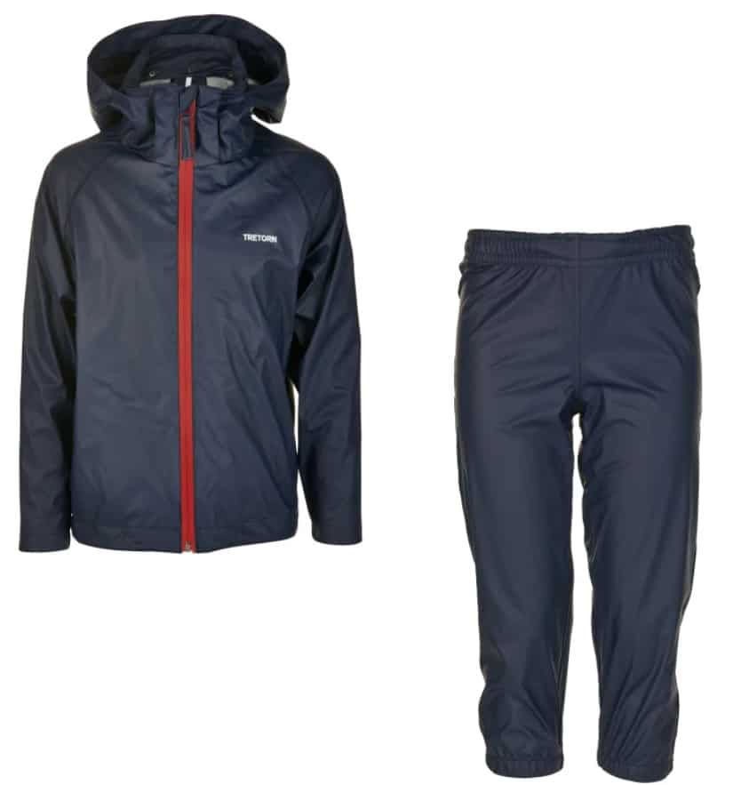 Tretorn Kids Packable Rainset Sportigt Regnställ För Barn