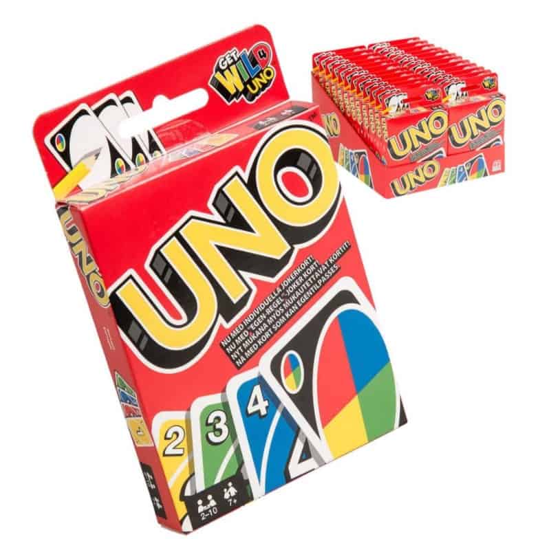 UNO Sällskapsspel kortspel för barn