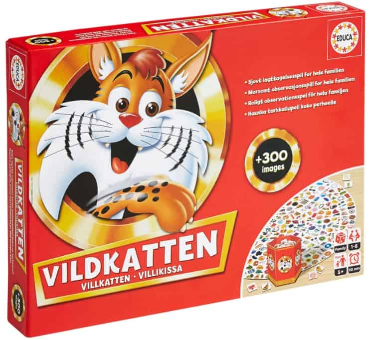 Vildkatten Sällskapsspel för barn