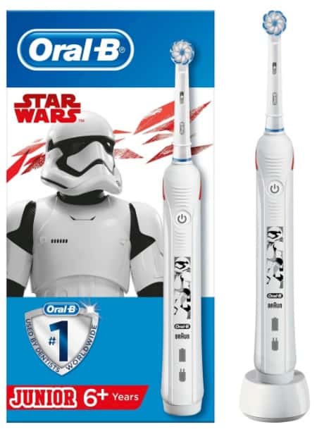 Oral-B Junior 6 years Eltandborste för barn Star Wars