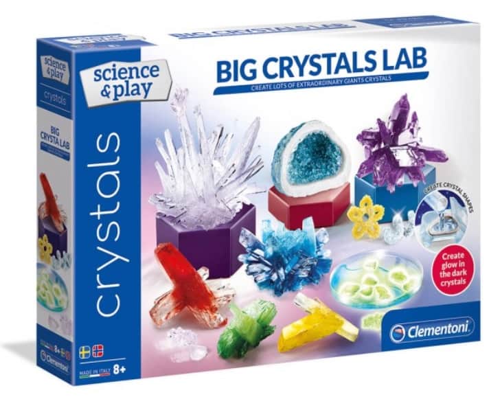Clementoni Big Crystals Lab Gör Kristaller Experimentlåda