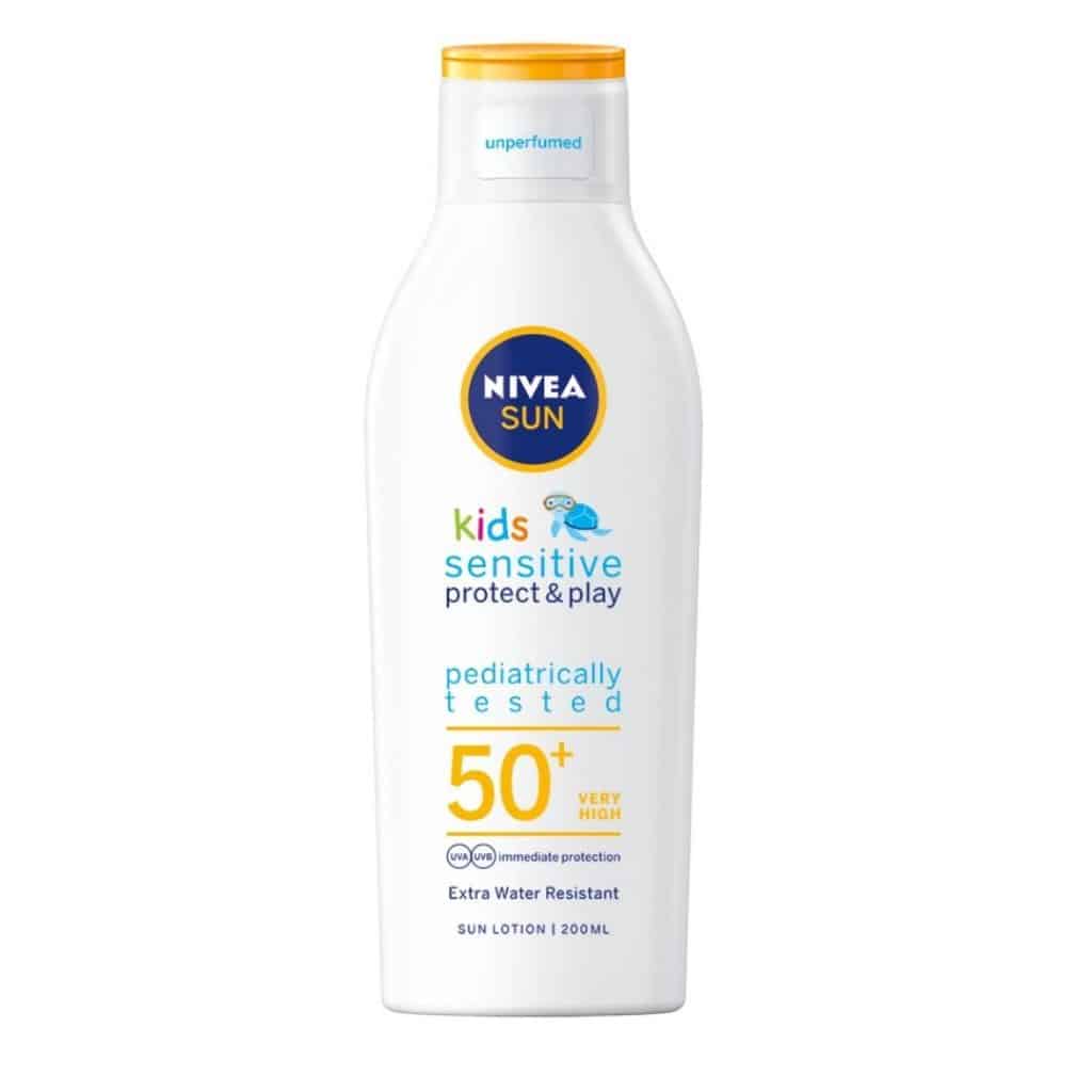 Nivea Sun Kids Sensitive Protect & Play Lotion Solkräm för barn