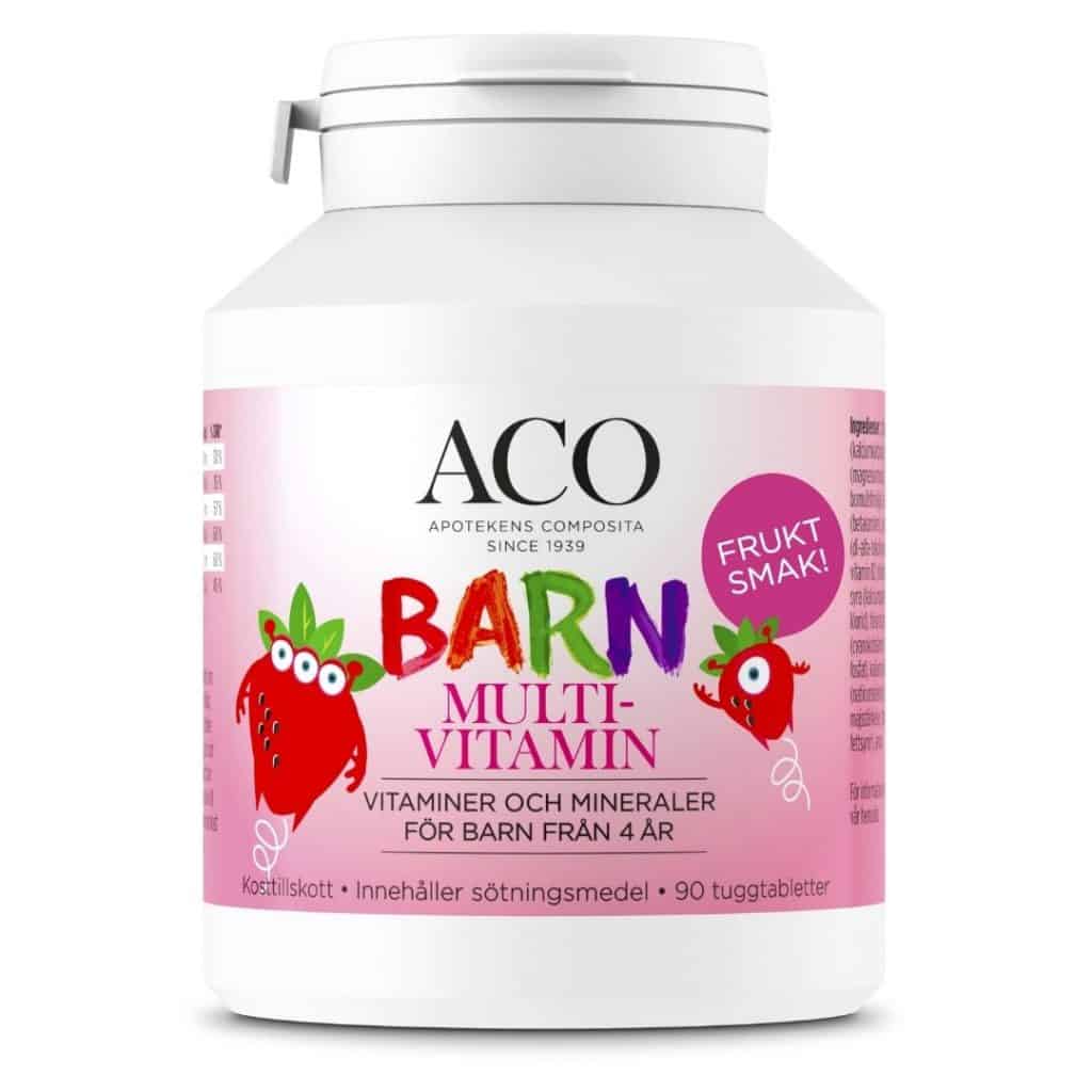 ACO Barn Multivitamin Fruktsmak