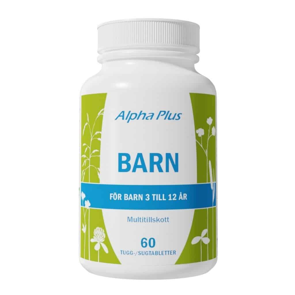 Alpha Plus Barn Kosttillskott Multivitamin
