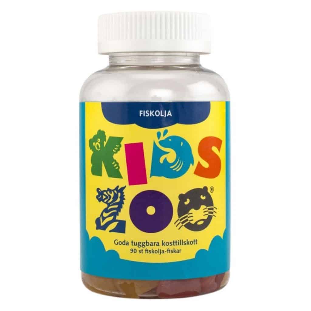 KidsZoo Fiskolja tuggtabletter