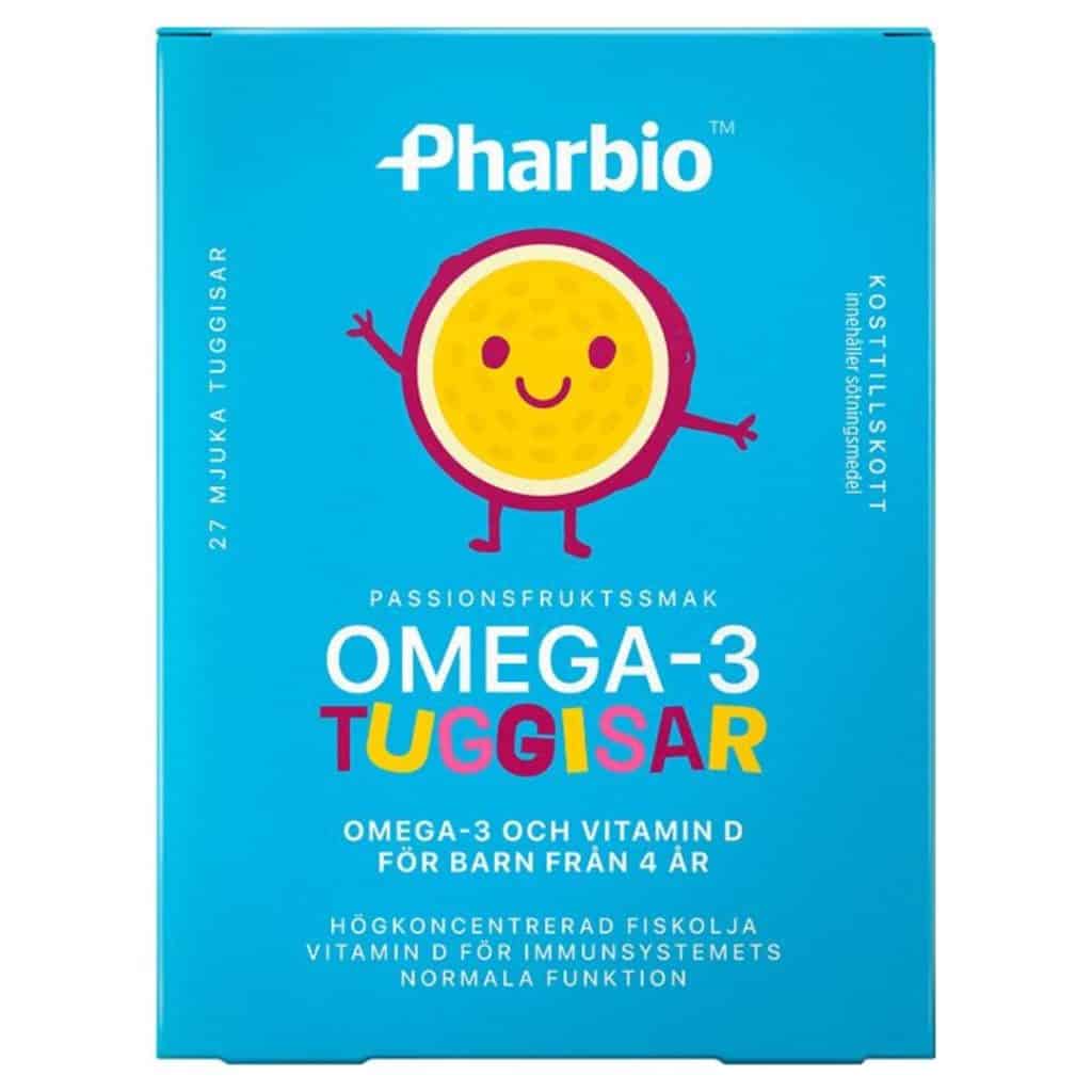 Pharbio Omega-3 Tuggisar 27 st