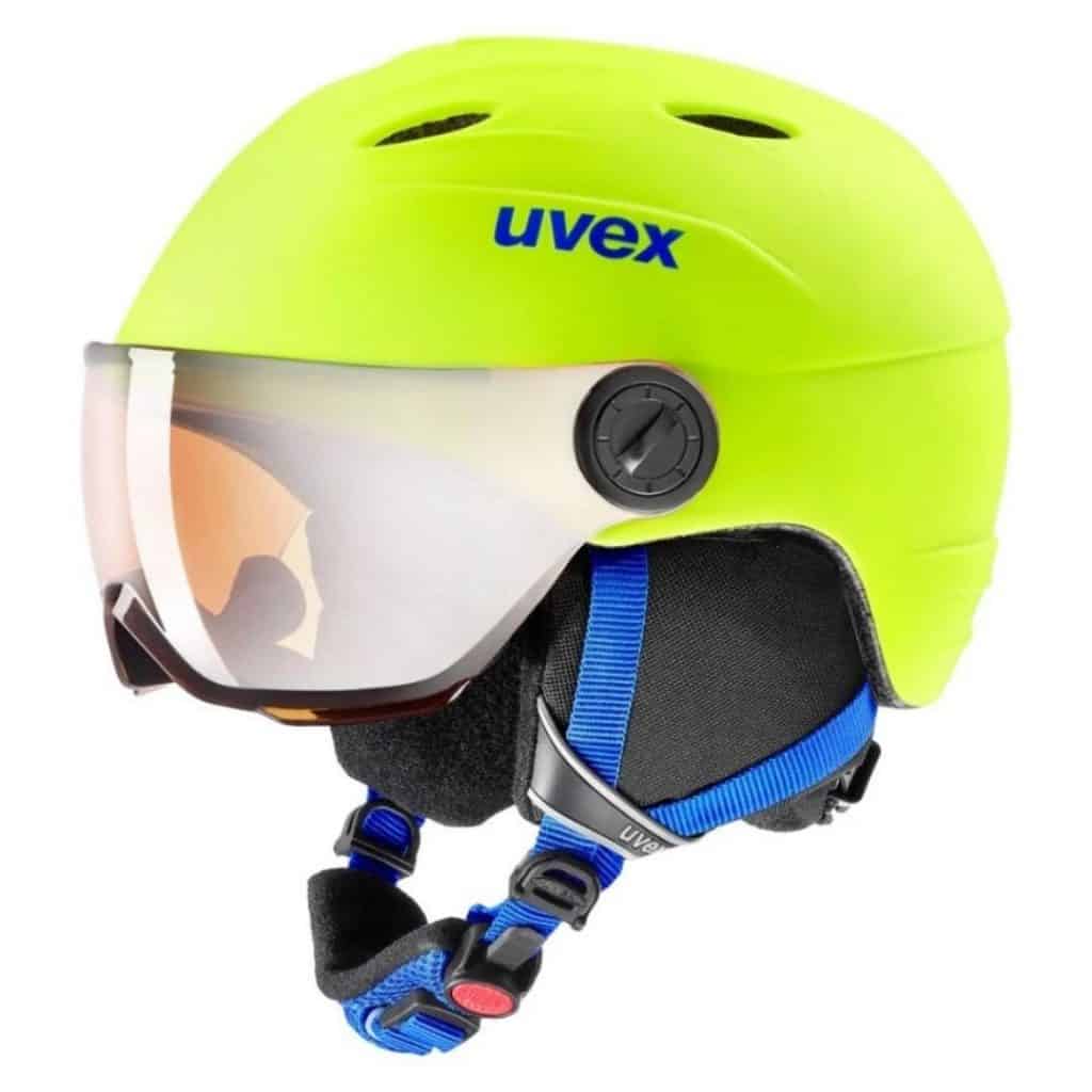 Uvex junior pro, skidhjälm med visir