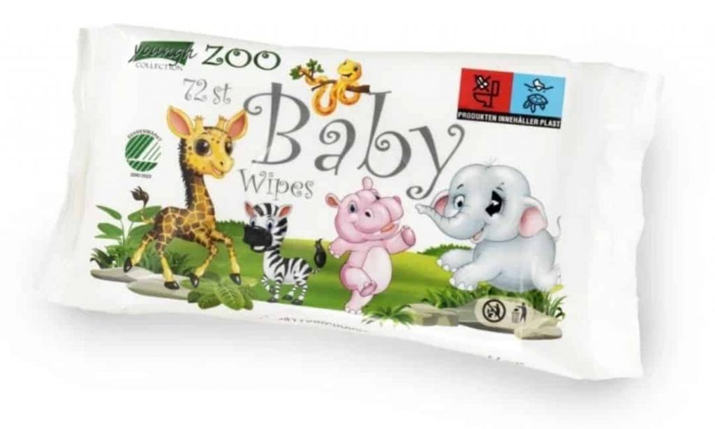 Kaxholmen Våtservetter Baby Zoo