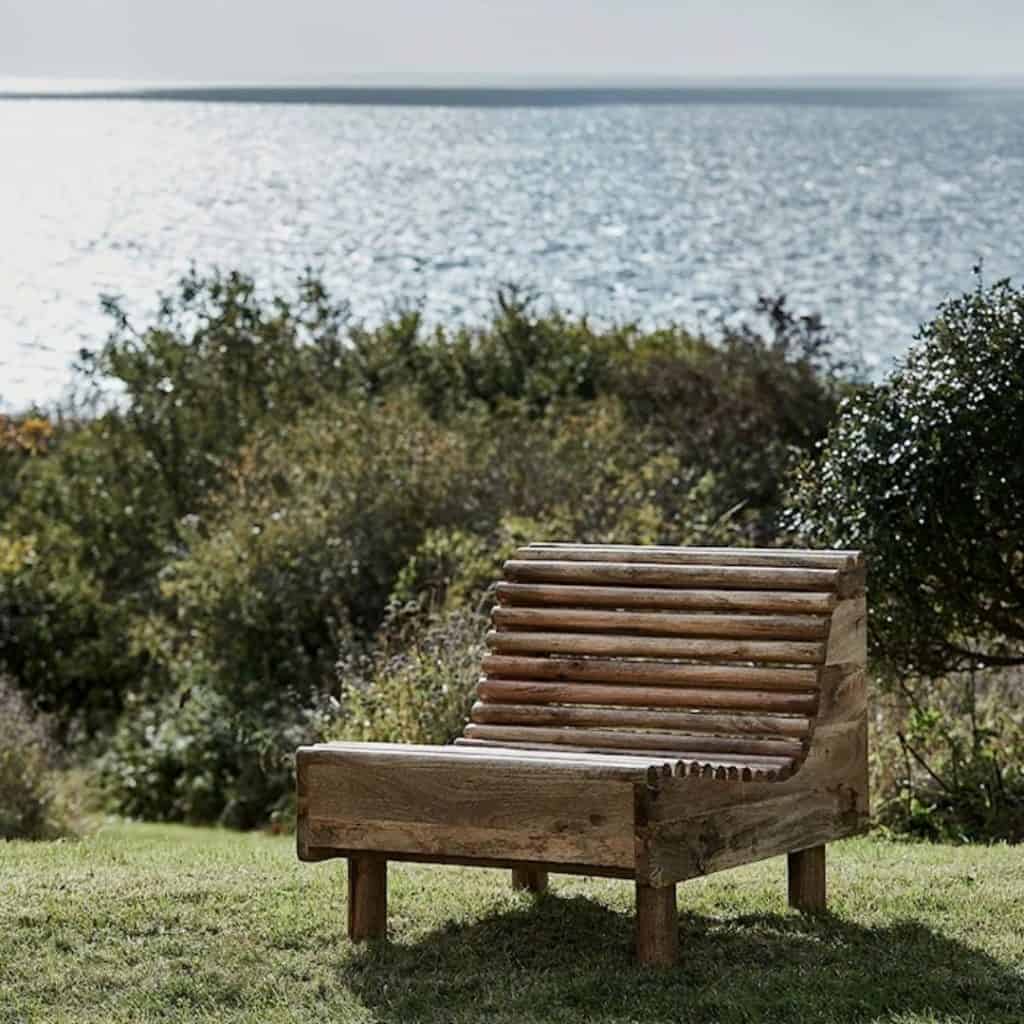 Loungestol Wave Natur