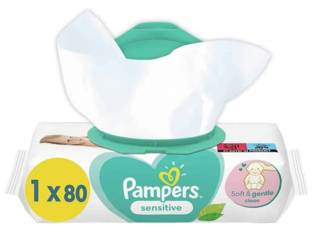 Pampers Sensitive Baby Wipes Våtservetter