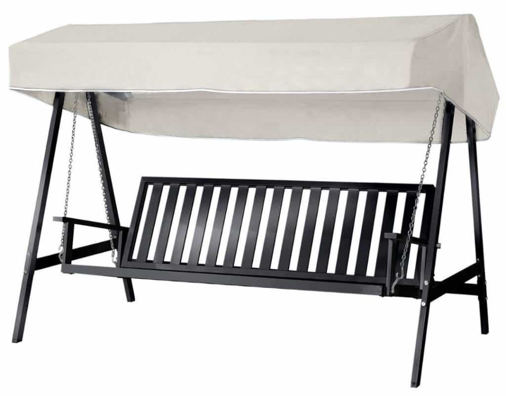 Fri Form Hammock i svart aluminium