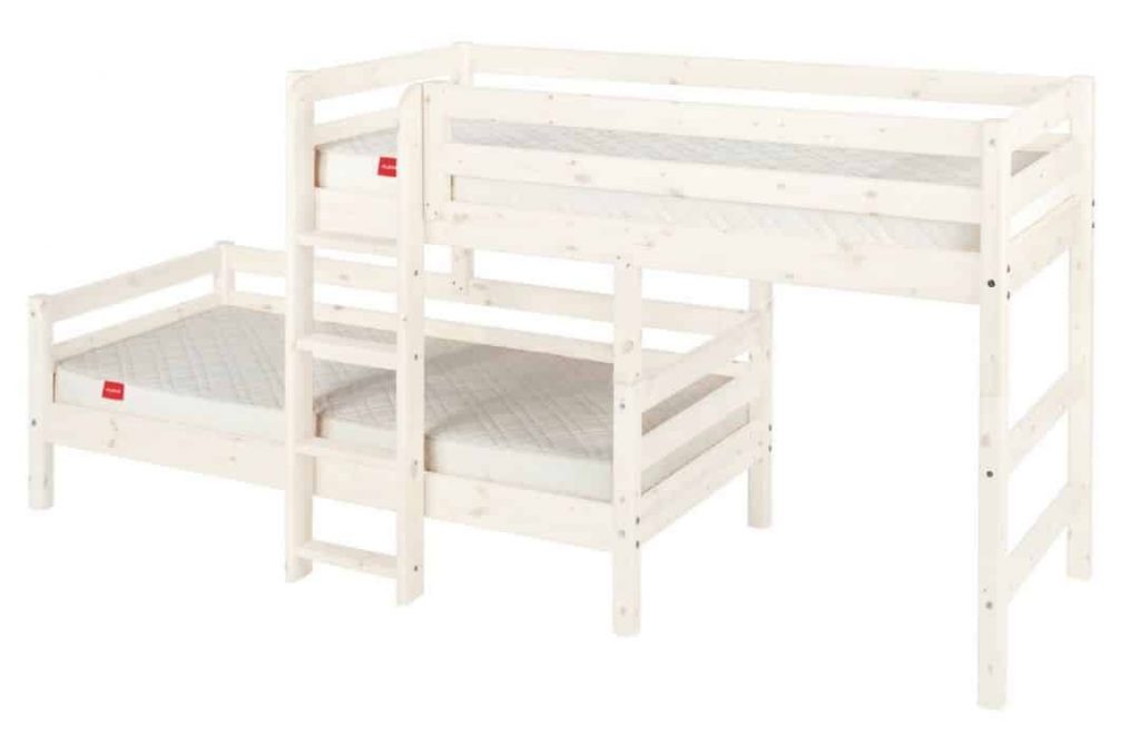 FLEXA CLASSIC loftsäng med säng under