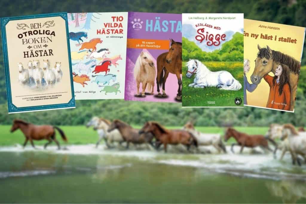 Boktips barnböcker om hästar