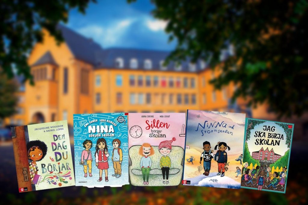Tips på barnböcker om att gå i skolan