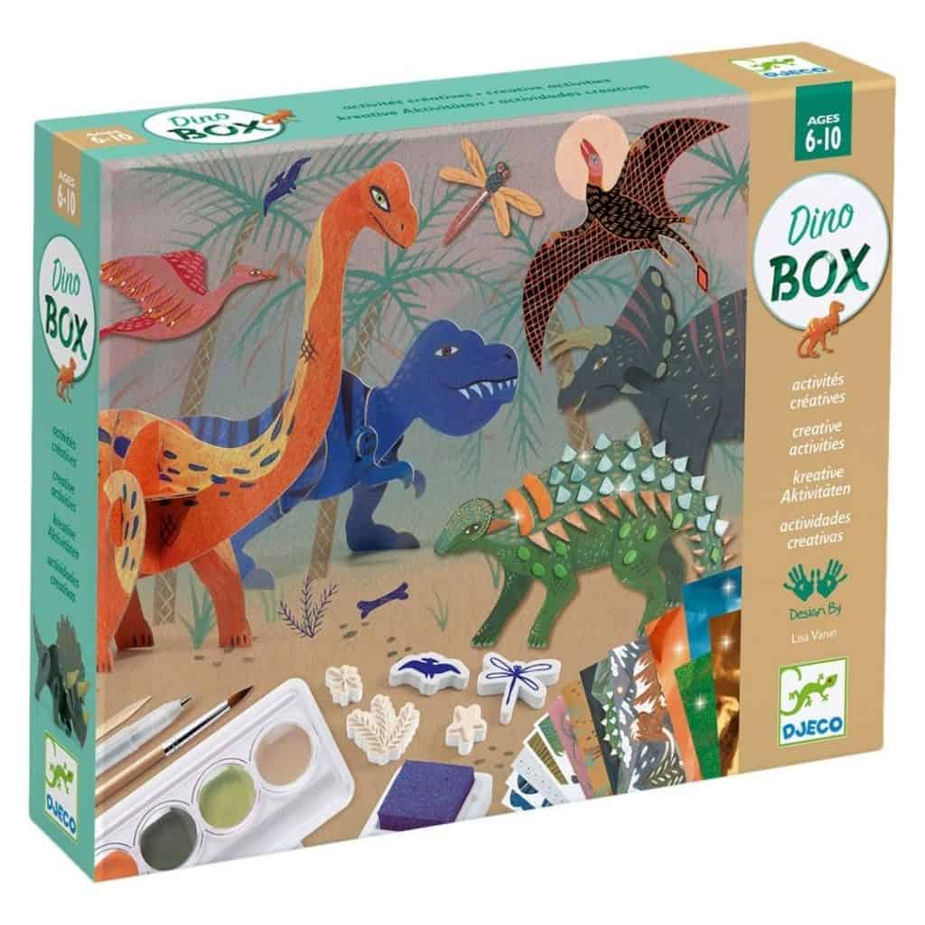 Djeco Dino Box Pyssel-set