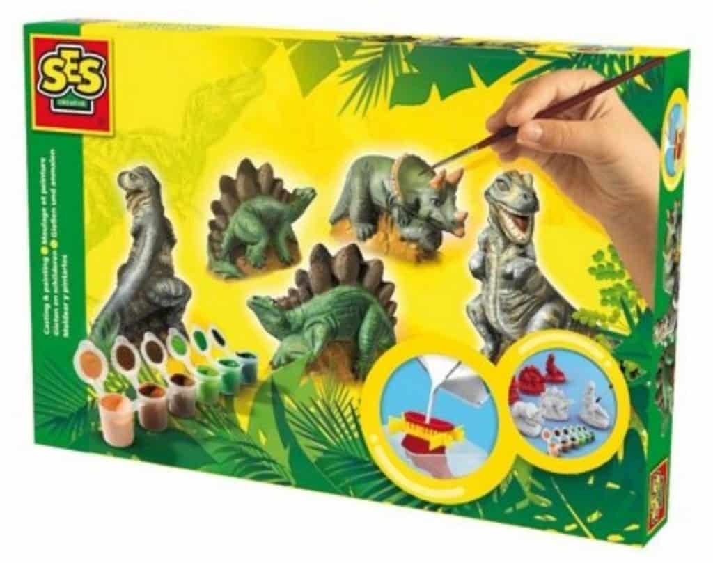 Gjut och mål dinosaurier