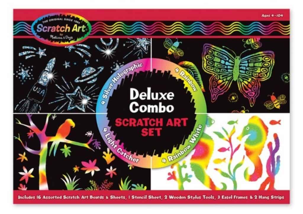 Melissa & Doug Scratch Art Deluxe Combo Set