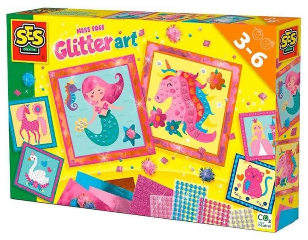 Mess Free Glitter Art Pyssel-set