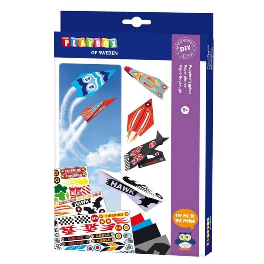 Playbox Pysselset pappersflyg