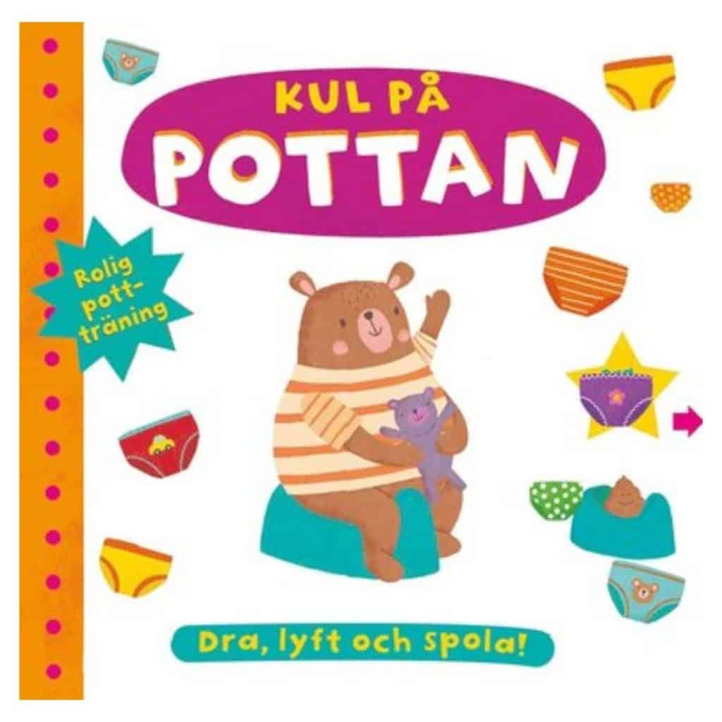 Kul på pottan. Dra, lyft och spola!