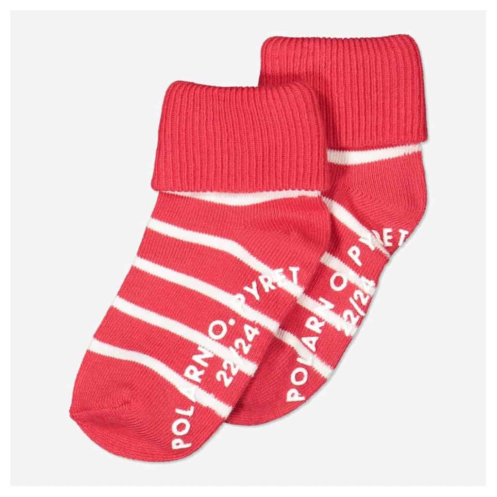 Polarn O. Pyret röda halksockor