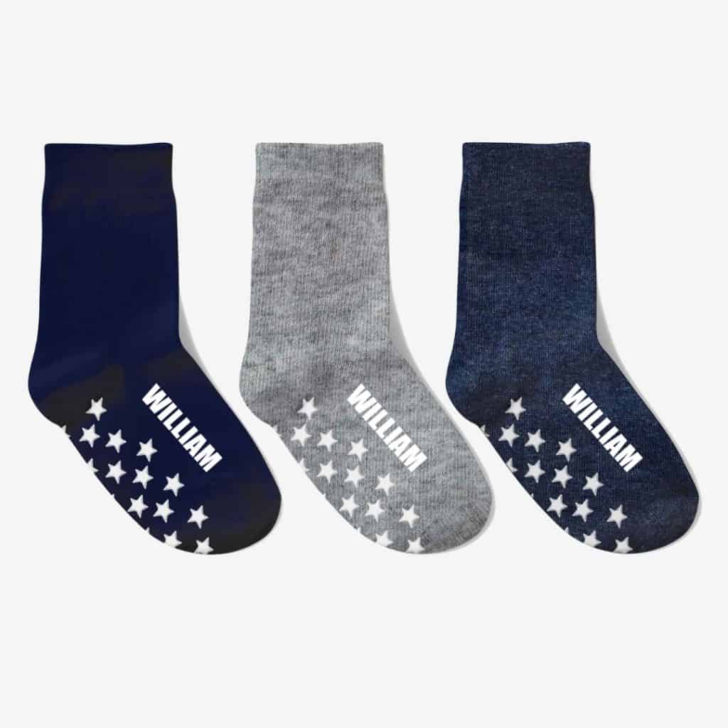 Twear halksockor med personligt namn