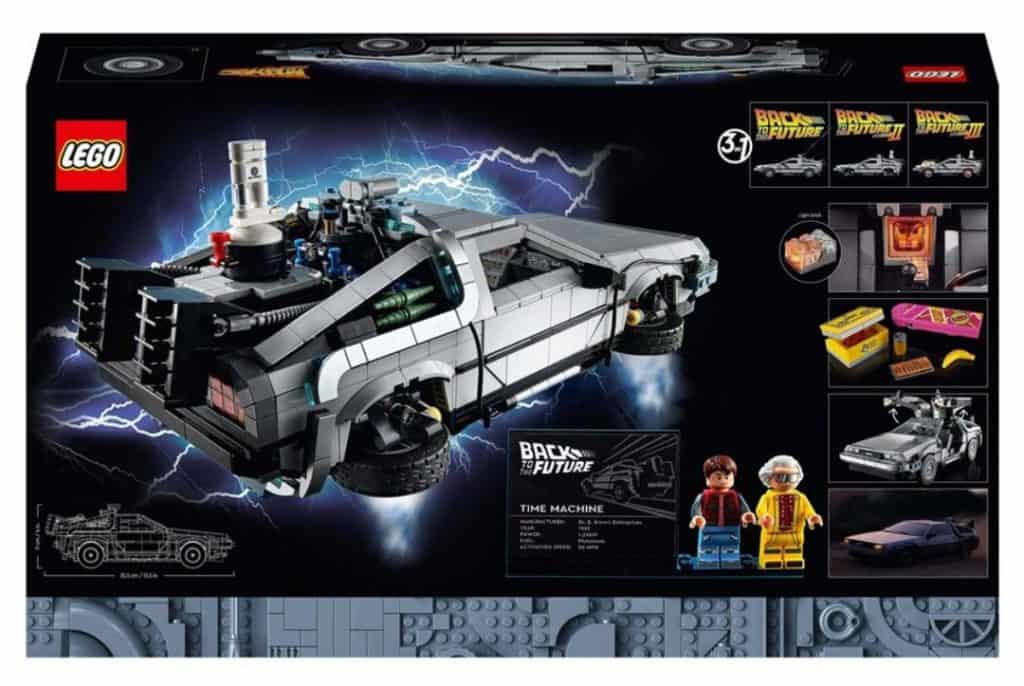 LEGO Icons Doc Brown's 1982 DeLorean DMC-12 10300