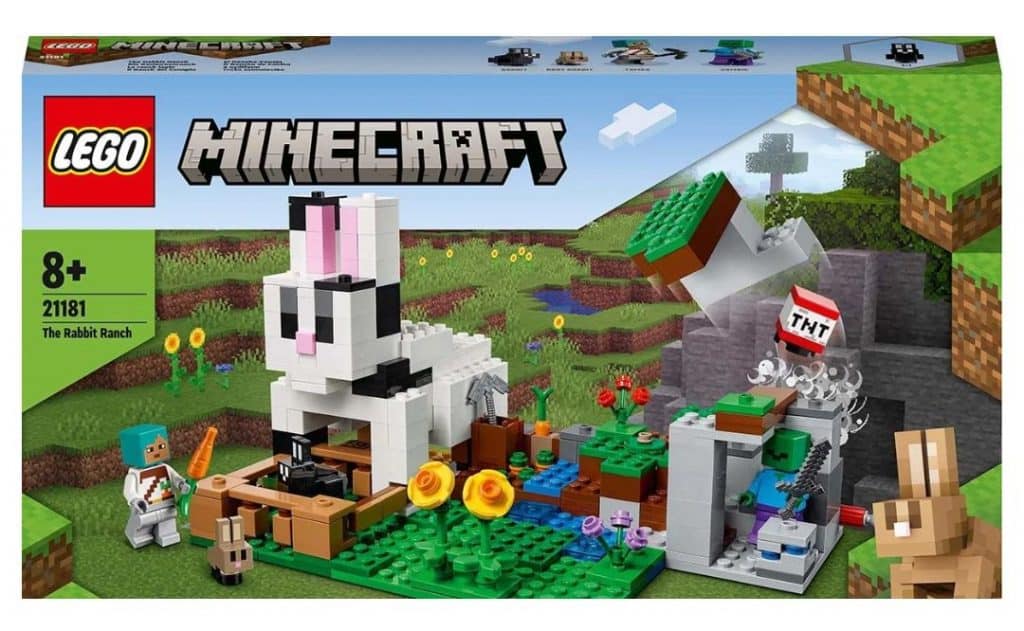LEGO Minecraft Kaninranchen 21181