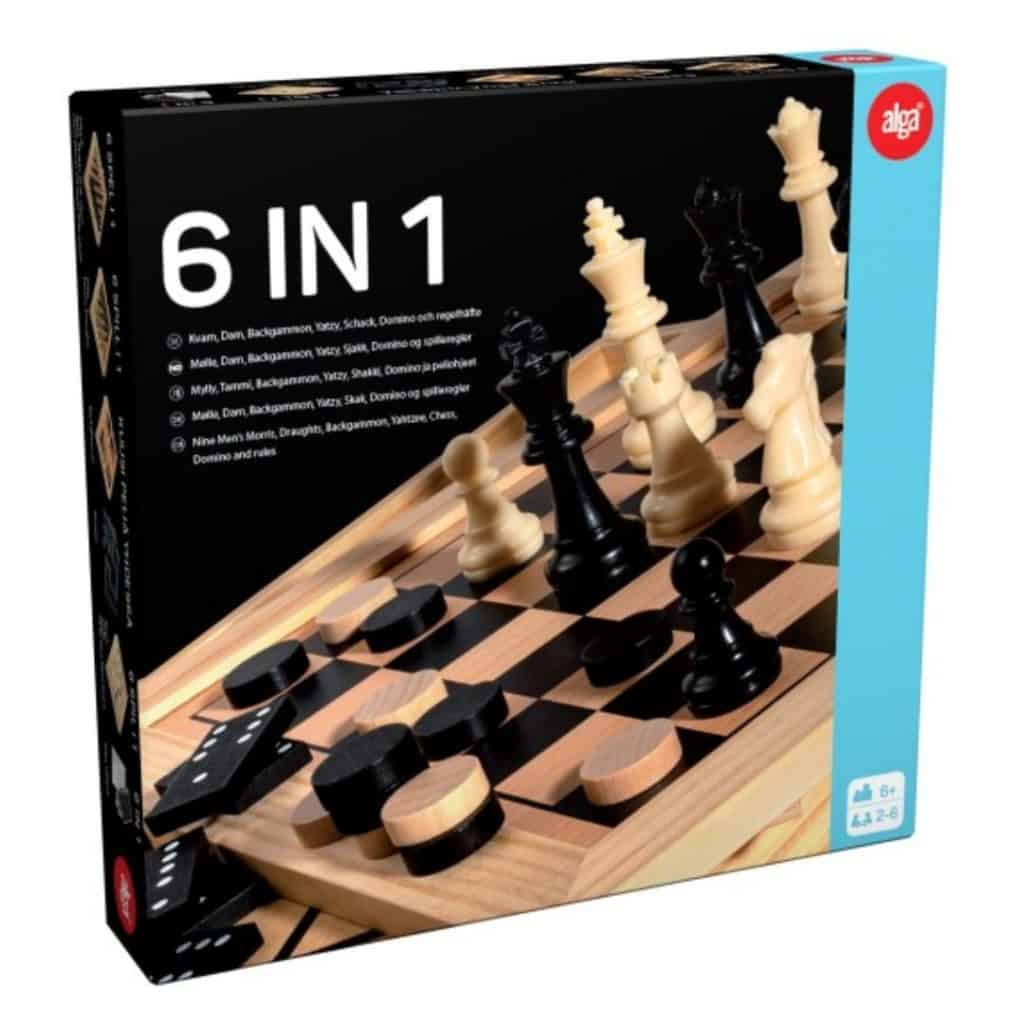 Alga Spelklassiker 6-i-1