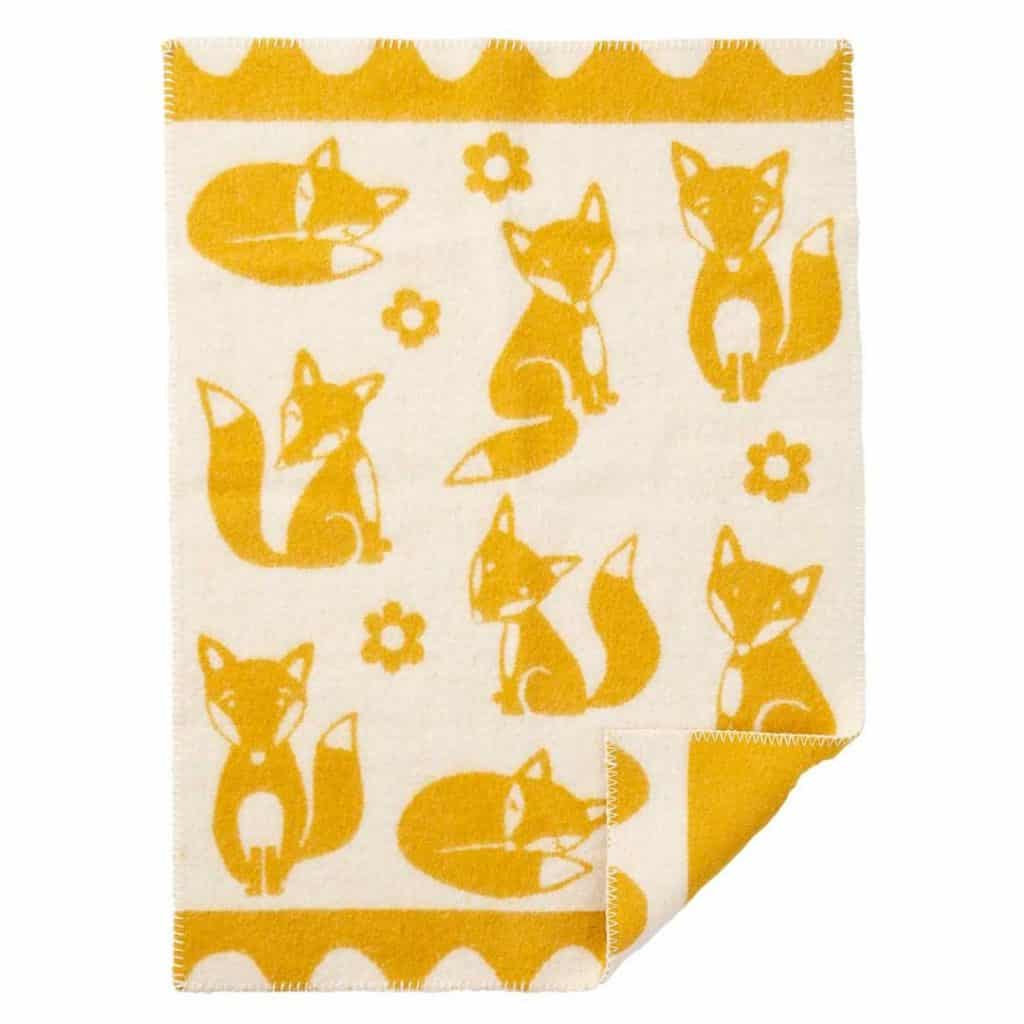 Fox barnfilt