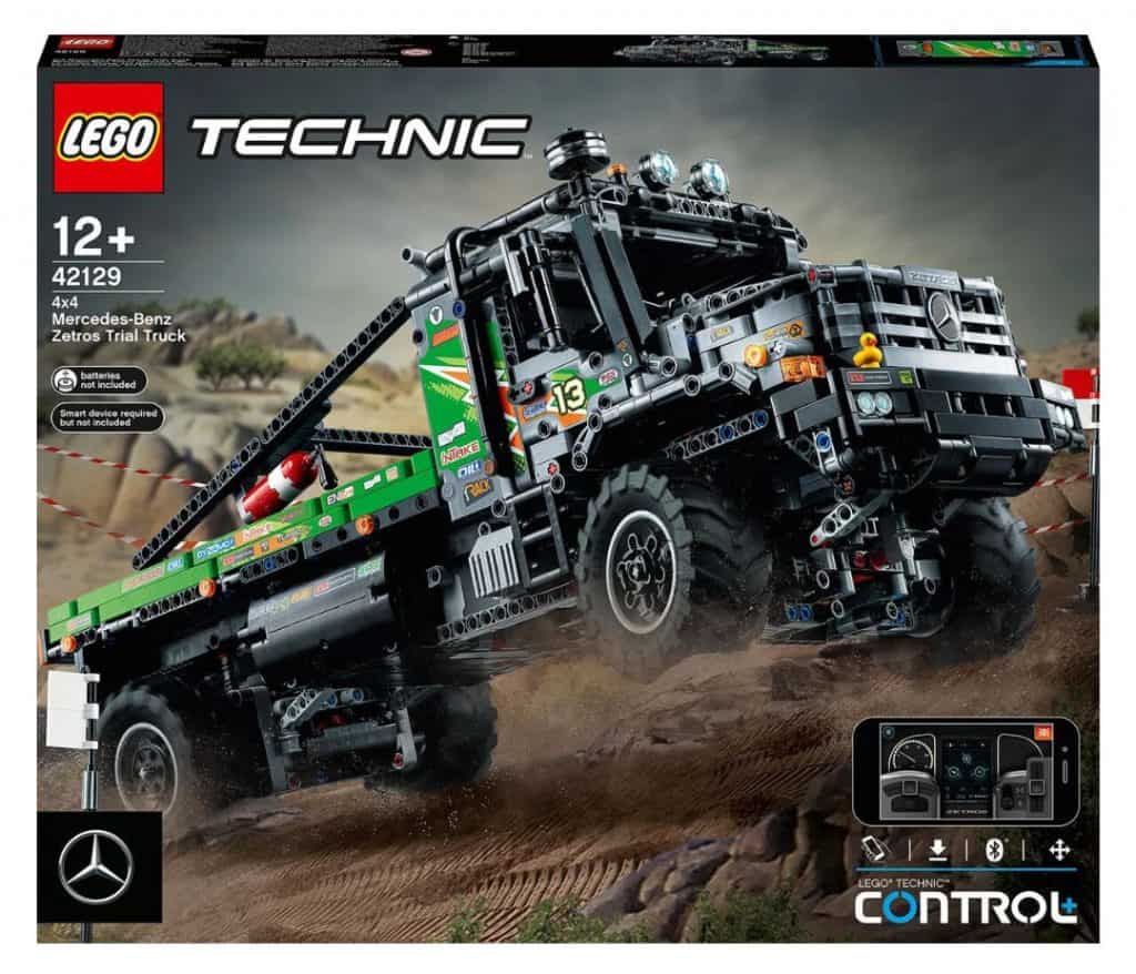 LEGO Technic Mercedes-Benz Zetros fyrhjulsdriven terränglastbil 42129