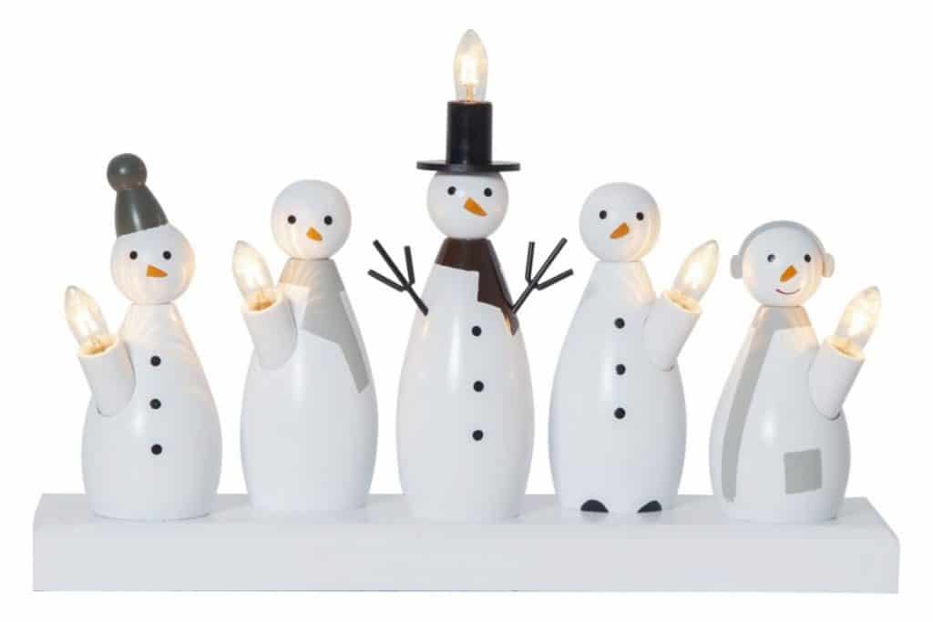 Star Trading Snowman ljusstake
