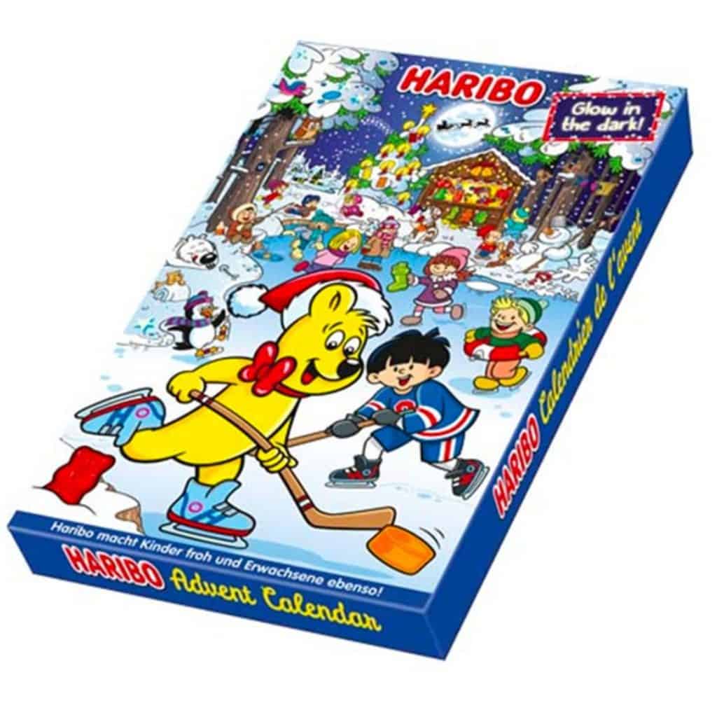 Haribo adventskalender Glow in the dark