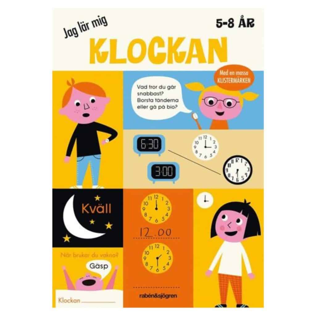 Jag lär mig klockan