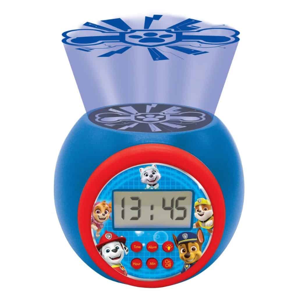 Paw Patrol Projector Alarm Clock Väckarklocka