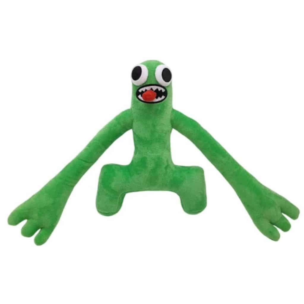 Gröna monstret, gosedjur från spelet Rainbow Friends