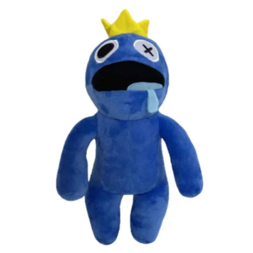 Rainbow Friends blå monster som gosedjur
