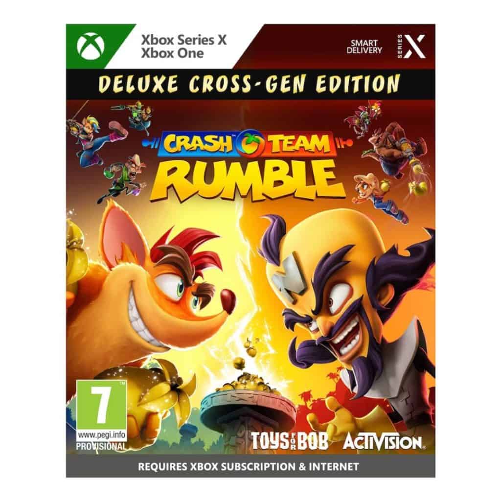 Crash Team Rumble – Deluxe Edition - Ett actionpackat racingspel med Crash Bandicoot.