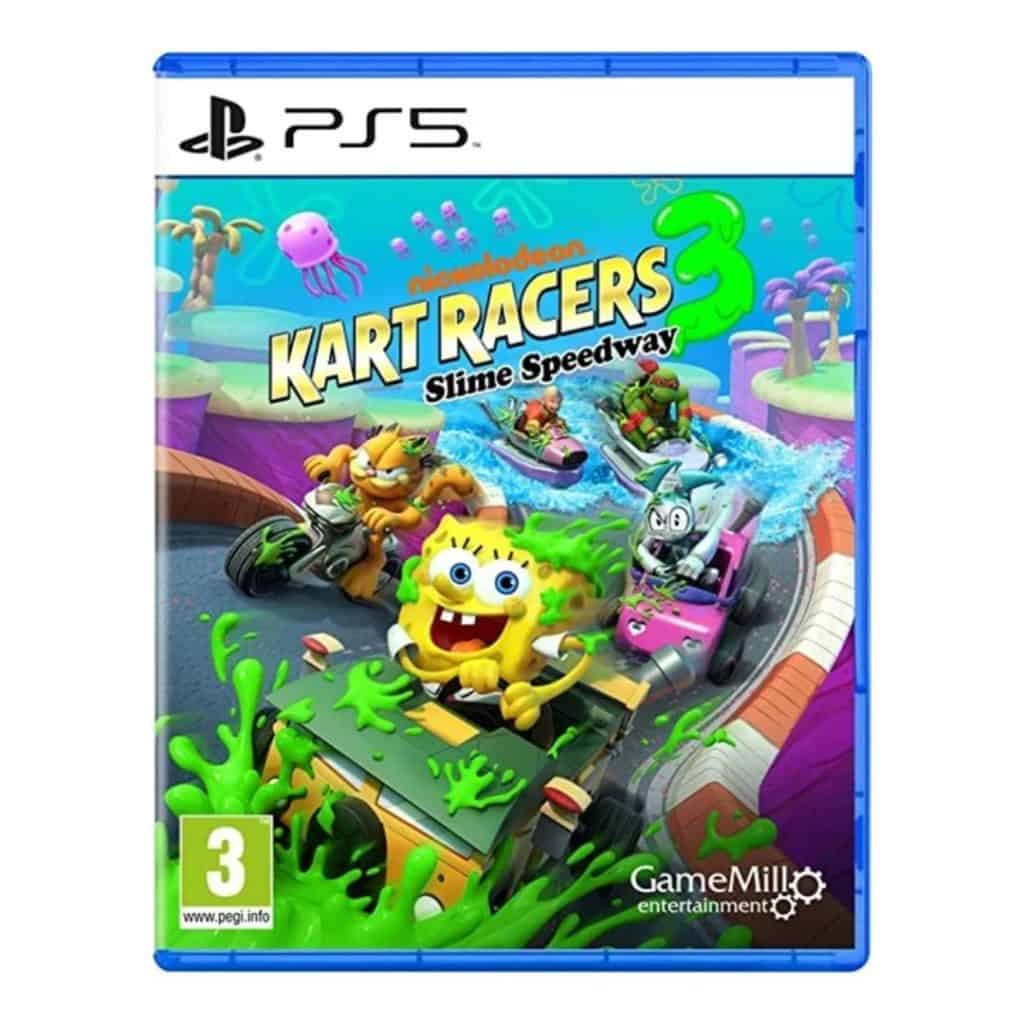 Nickelodeon Kart Racers 3: Slime Speedway - Ett fartfyllt racingspel med Nickelodeon-karaktärer.