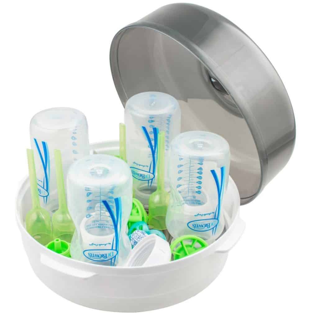 Dr. Brown’s Mikrovågssterilisator - Praktisk sterilisator för nappflaskor och tillbehör.